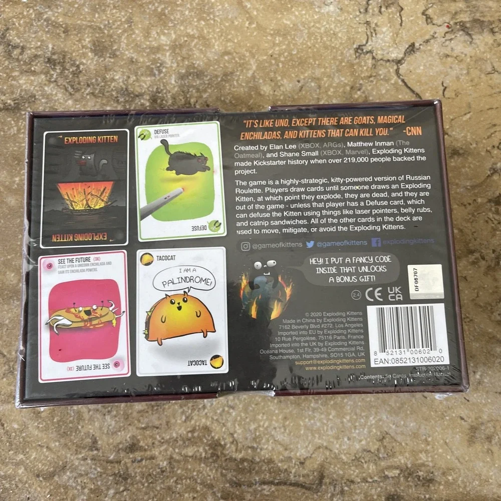EXPLODING KITTENS Card Game